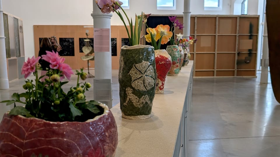 Die Ausstellung „Půda a přátelé“ (Der Boden und seine Freunde) | Foto: Magdalena Hrozínková, Radio Prague International Die Ausstellung „Půda a přátelé“ (Der Boden und seine Freunde) | Foto: Magdalena Hrozínková, Radio Prague International