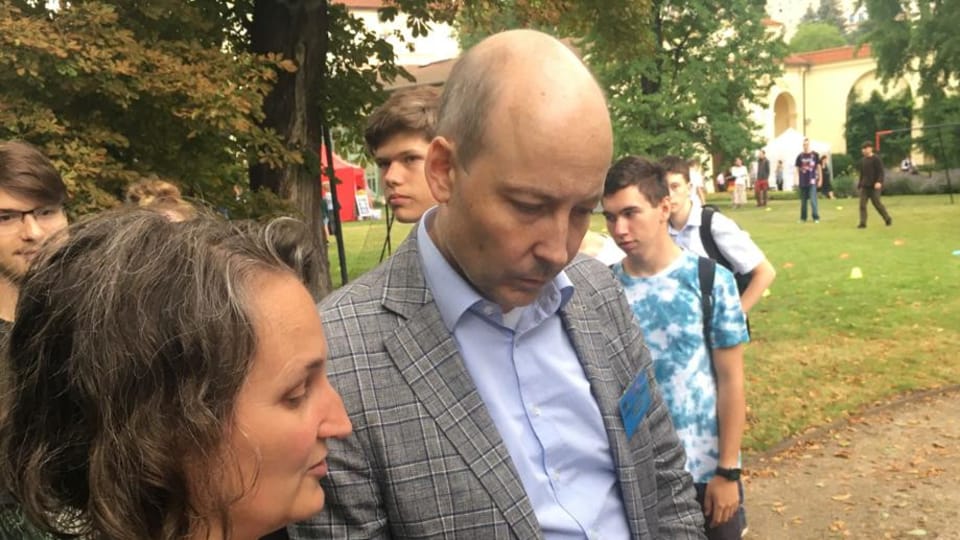 Tag der offenen Tuer in der Deutschen Botschaft | Foto: Jiří Matějček, Radio Prague International Tag der offenen Tuer in der Deutschen Botschaft | Foto: Jiří Matějček, Radio Prague International