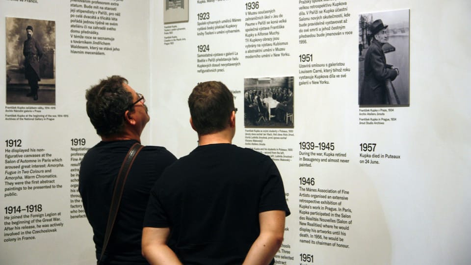 Kupka-Ausstellung  (Foto: Barbora Němcová)