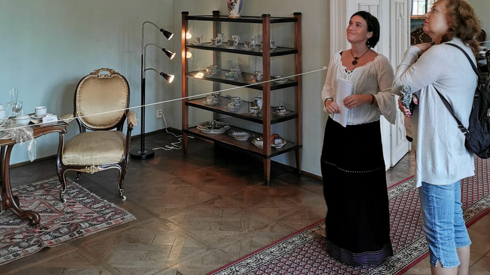 Ausstellung im Schloss (Foto: Klára Stejskalová) Ausstellung im Schloss (Foto: Klára Stejskalová)