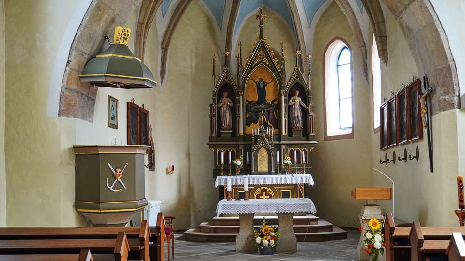 Kirche in Číhošť | Foto: Tomáš Vodňanský, Tschechischer Rundfunk Kirche in Číhošť | Foto: Tomáš Vodňanský, Tschechischer Rundfunk