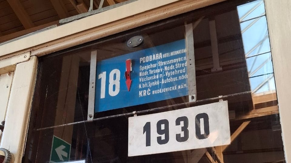 Die Ausstellung „Der Prager Stadtverkehr im Ersten Weltkrieg“ | Foto: Foto: Sabina Vosecká, Tschechischer Rundfunk Die Ausstellung „Der Prager Stadtverkehr im Ersten Weltkrieg“ | Foto: Foto: Sabina Vosecká, Tschechischer Rundfunk