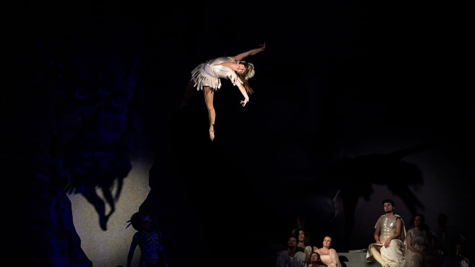 Lukáš Bařák  (Aeneas),  Collegium Vocale 1704 | Foto: Serghei Gherciu,  Nationaltheater Prag
