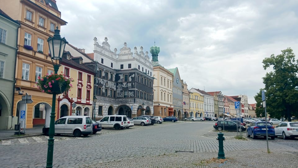 Mírové náměstí (Friedensplatz) | Foto: Lenka Žižková, Radio Prague International Mírové náměstí (Friedensplatz) | Foto: Lenka Žižková, Radio Prague International