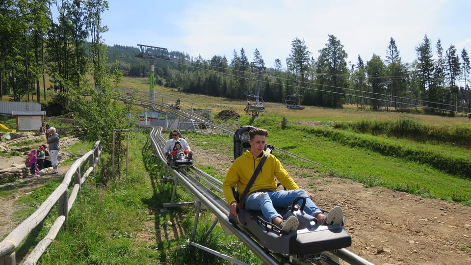 Bobbahn in Niedermähren | Foto: Tereza Brázdová, Tschechischer Rundfunk Bobbahn in Niedermähren | Foto: Tereza Brázdová, Tschechischer Rundfunk