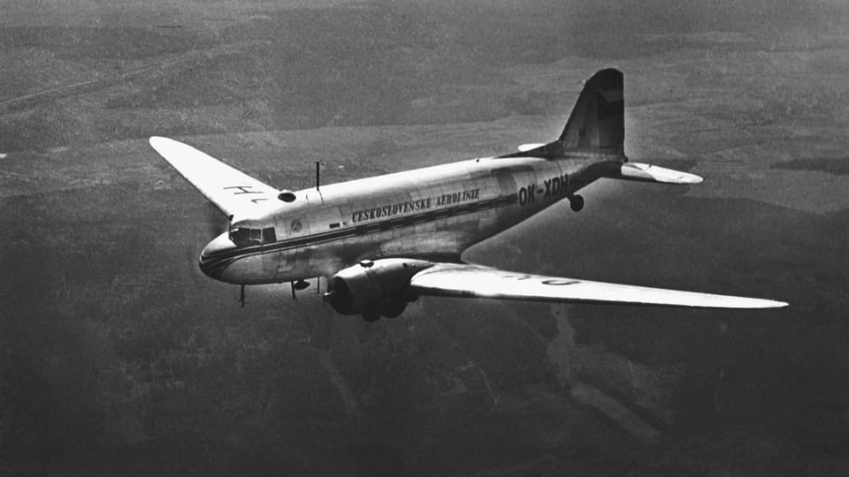 Douglas DC-3, 1946 | Foto: Archiv von ČSA Douglas DC-3, 1946 | Foto: Archiv von ČSA
