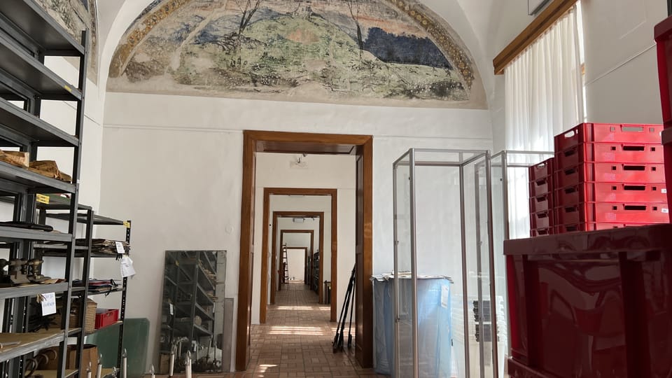 Restaurierung der Galerie von Telč | Foto: NPÚ