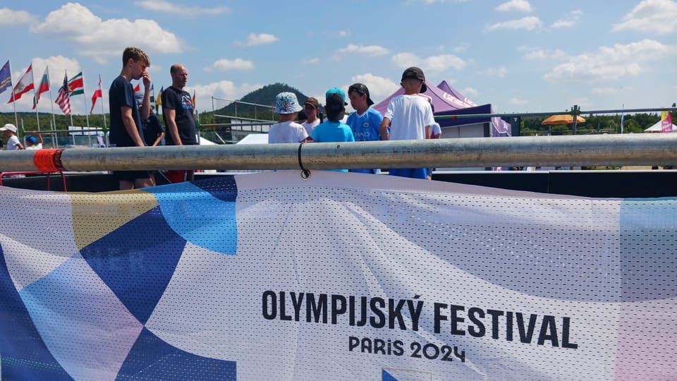 Tschechisches Olympiafest in der Stadt Most 2024 | Foto: Guillaume Narguet,  Radio Prague International