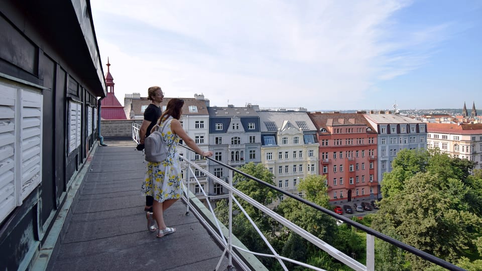 Blick von der Terrasse des Laichter-Hauses | Foto: Eliška Chocholová, Tschechischer Rundfunk Blick von der Terrasse des Laichter-Hauses | Foto: Eliška Chocholová, Tschechischer Rundfunk