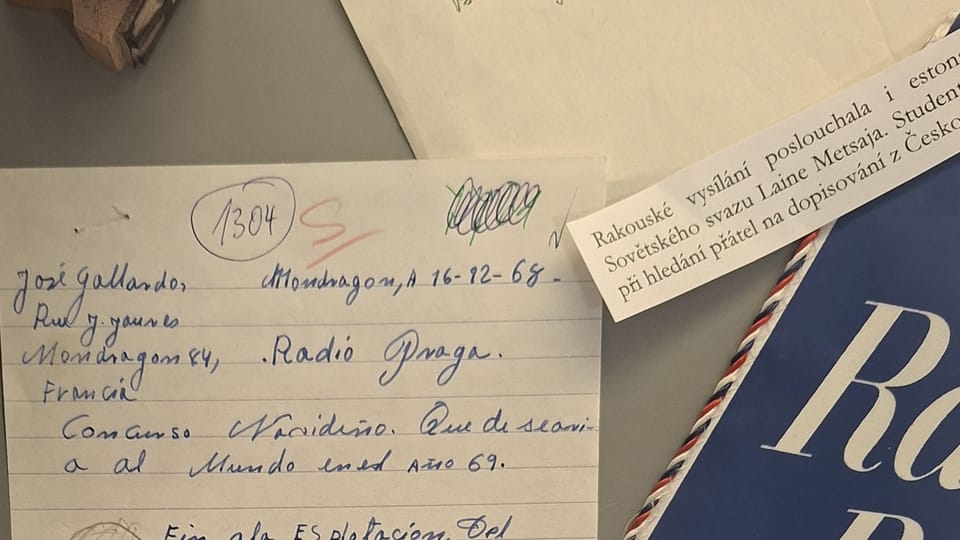 Als die Welt Radio Prag einschaltete | Foto: Markéta Kachlíková,  Radio Prague International