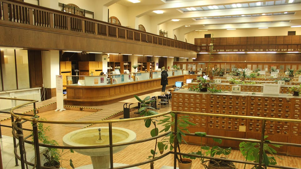 Nationalbibliothek (Foto: Tereza Kalkusová) Nationalbibliothek (Foto: Tereza Kalkusová)