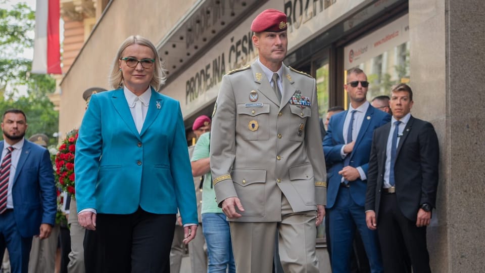 Jana Černochová und Karel Řehka | Foto: Zuzana Jarolímková, iROZHLAS.cz Jana Černochová und Karel Řehka | Foto: Zuzana Jarolímková, iROZHLAS.cz