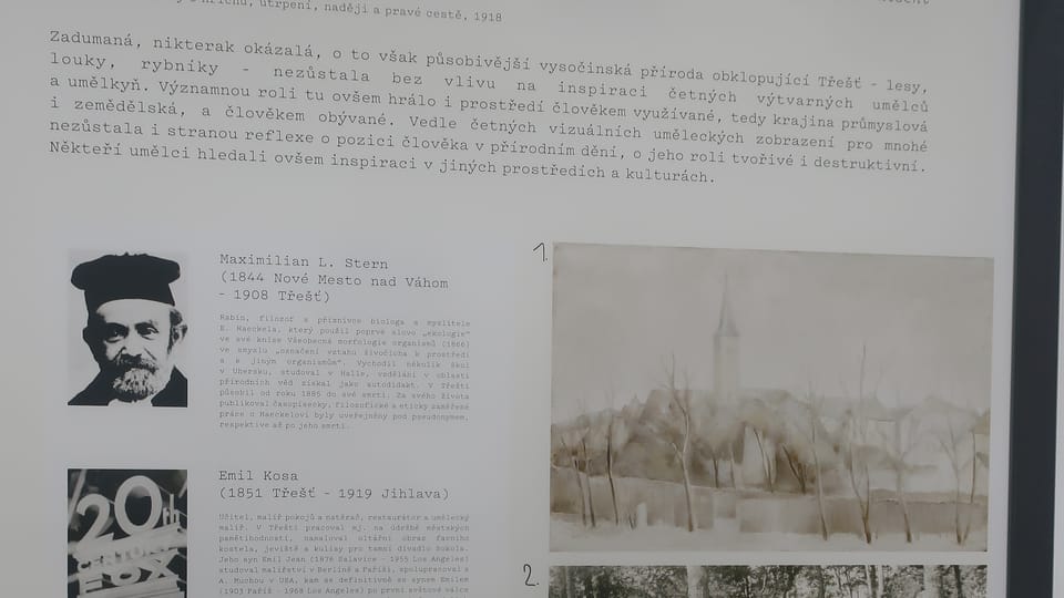 Ausstellung im Schloss in Třešt' | Foto: Martina Schneibergová, Radio Prague International Ausstellung im Schloss in Třešt' | Foto: Martina Schneibergová, Radio Prague International