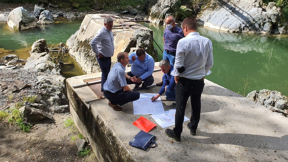 Rekonstruktion der Wasseraufbereitungsanlage in Teslić | Foto: Česká rozvojová agentura Rekonstruktion der Wasseraufbereitungsanlage in Teslić | Foto: Česká rozvojová agentura