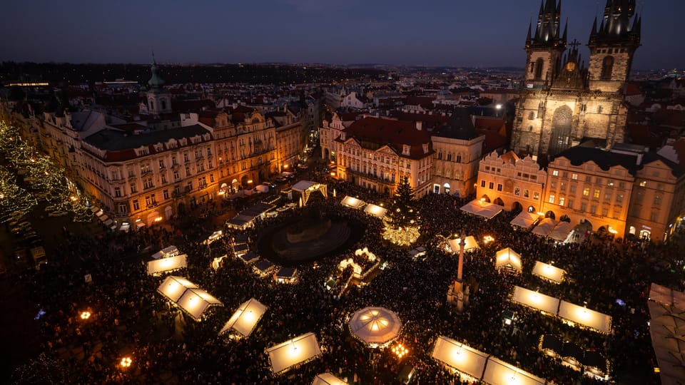 Weihnachtsmarkt auf dem Altstädter Ring | Foto: Zuzana Jarolímková,  iROZHLAS.cz