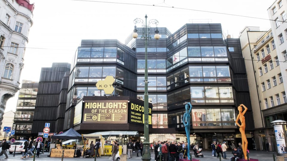 Kaufhaus Kotva | Foto: Michaela Danelová, Tschechischer Rundfunk Kaufhaus Kotva | Foto: Michaela Danelová, Tschechischer Rundfunk