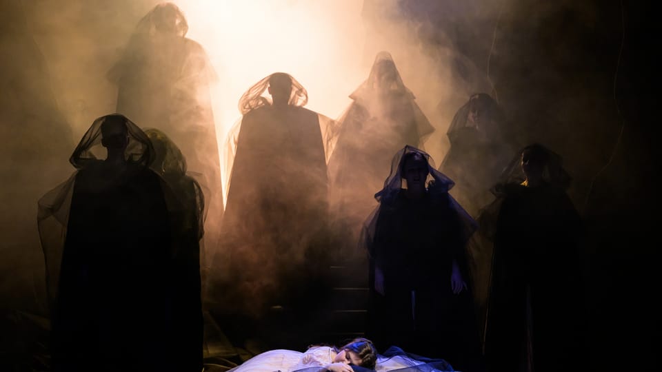 Jekatěrina Krovatěva  (Belinda) | Foto: Serghei Gherciu,  Nationaltheater Prag