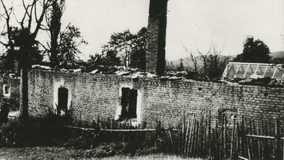 Ploština 1945 | Quelle: Museum der Mährischen Walachei in Vsetín Ploština 1945 | Quelle: Museum der Mährischen Walachei in Vsetín