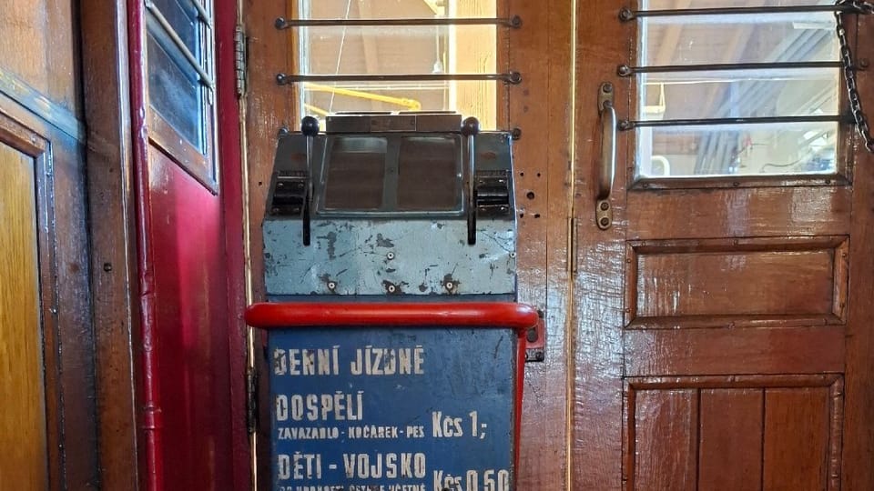 Die Ausstellung „Der Prager Stadtverkehr im Ersten Weltkrieg“ | Foto: Foto: Sabina Vosecká, Tschechischer Rundfunk Die Ausstellung „Der Prager Stadtverkehr im Ersten Weltkrieg“ | Foto: Foto: Sabina Vosecká, Tschechischer Rundfunk