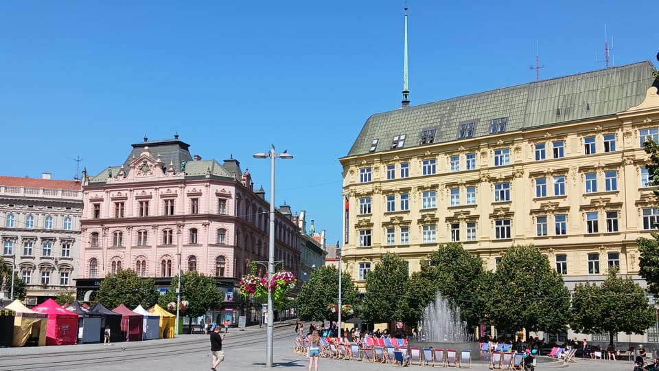 Friedensplatz (Náměstí Svobody) | Foto: Till Janzer, Radio Prague International Friedensplatz (Náměstí Svobody) | Foto: Till Janzer, Radio Prague International