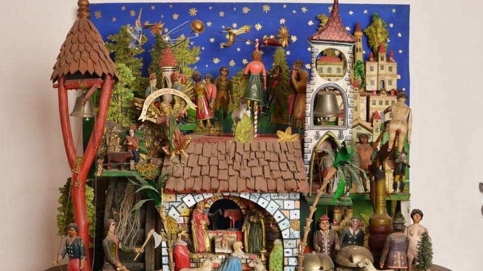 Die Krippe mit nackten Figuren | Foto: Krippenmuseum im Karlštejn Die Krippe mit nackten Figuren | Foto: Krippenmuseum im Karlštejn