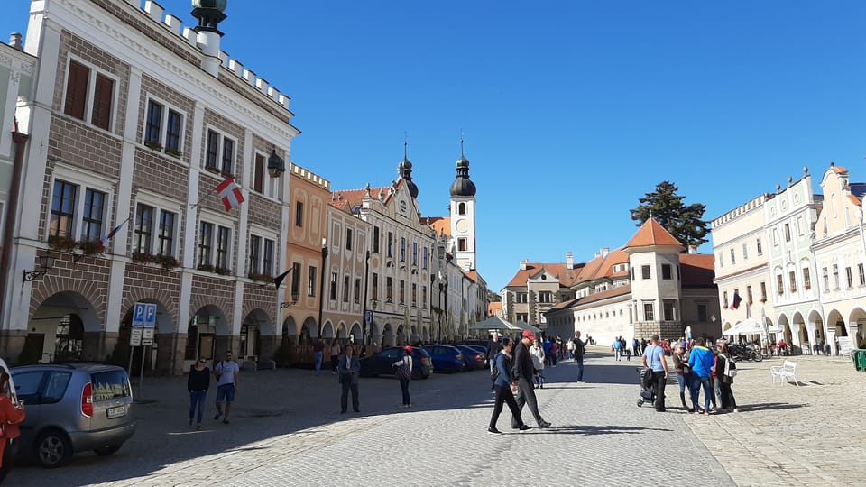 Rathaus, Kirche Namen Jesu und Schloss (Foto: Lenka Žižková) Rathaus, Kirche Namen Jesu und Schloss (Foto: Lenka Žižková)