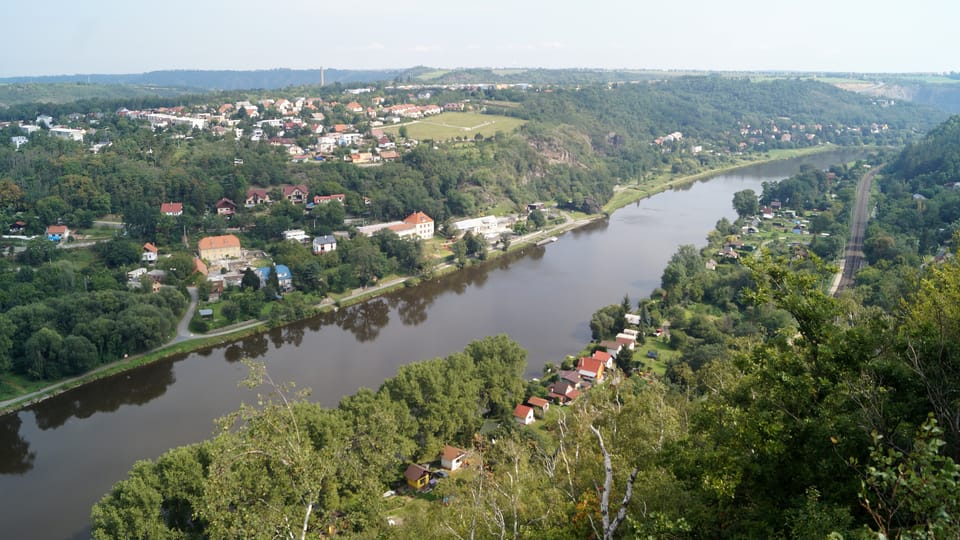 Moldautal,  Blick von Řivnáč | Foto: Miloš Turek,  Radio Prague International