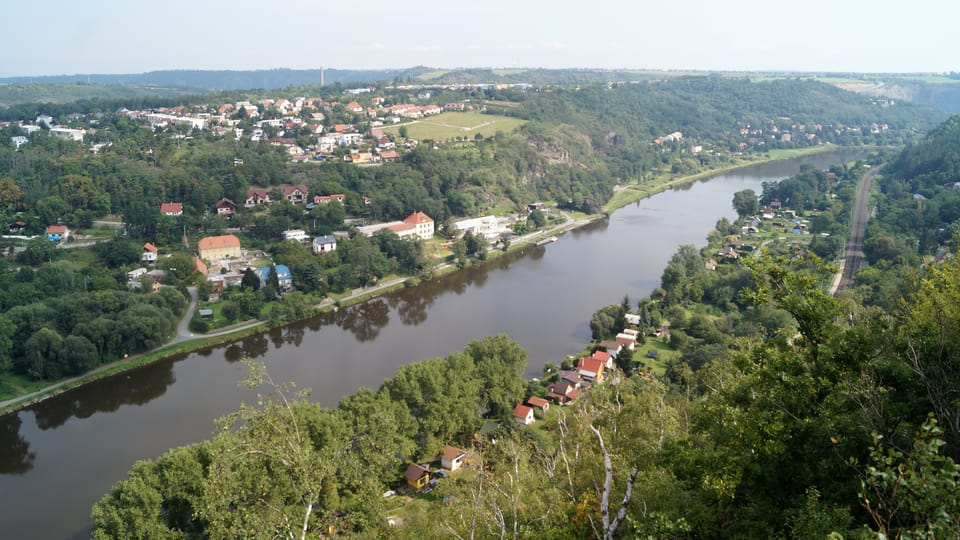 Moldautal, Blick von Řivnáč | Foto: Miloš Turek, Radio Prague International Moldautal, Blick von Řivnáč | Foto: Miloš Turek, Radio Prague International