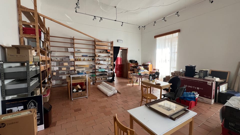 Restaurierung der Galerie von Telč | Foto: NPÚ Restaurierung der Galerie von Telč | Foto: NPÚ