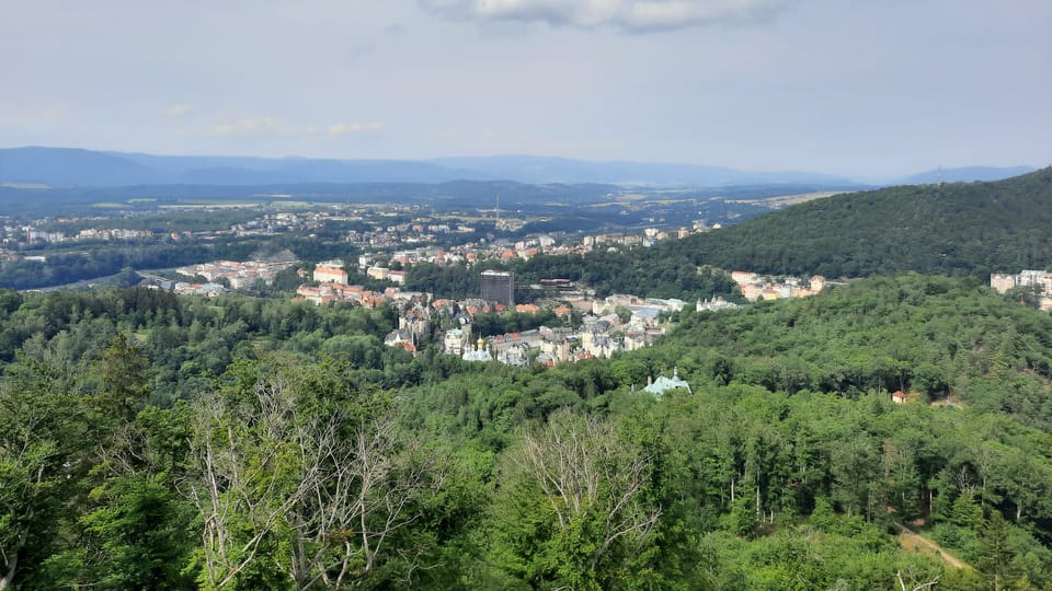 Blick auf Karlsbad | Foto: Markéta Kachlíková,  Radio Prague International