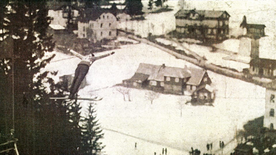 Rübezahl-Sprungschanze | Foto: Archiv Paměti Krkonoš a Ski muzea v Dolní Branné