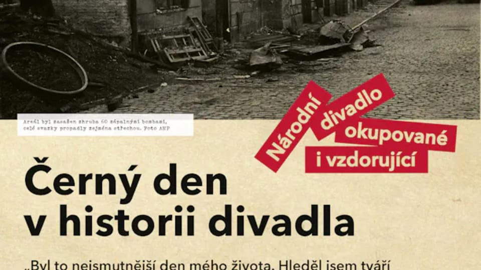 Ausstellung 'Apolinář 1945' | Foto: Nationaltheater Prag