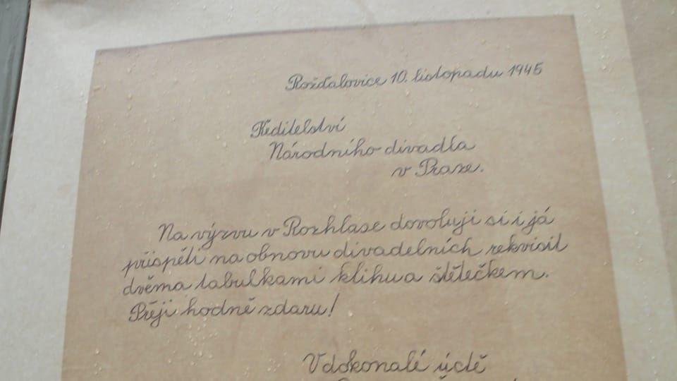 Ausstellung 'Apolinář 1945' | Foto: Martina Schneibergová,  Radio Prague International