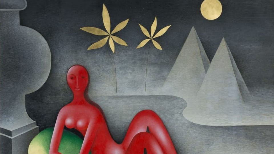 Jan Zrzavý, Kleopatra, 1942–1957 | Foto: Nationalgalerie Prag Jan Zrzavý, Kleopatra, 1942–1957 | Foto: Nationalgalerie Prag