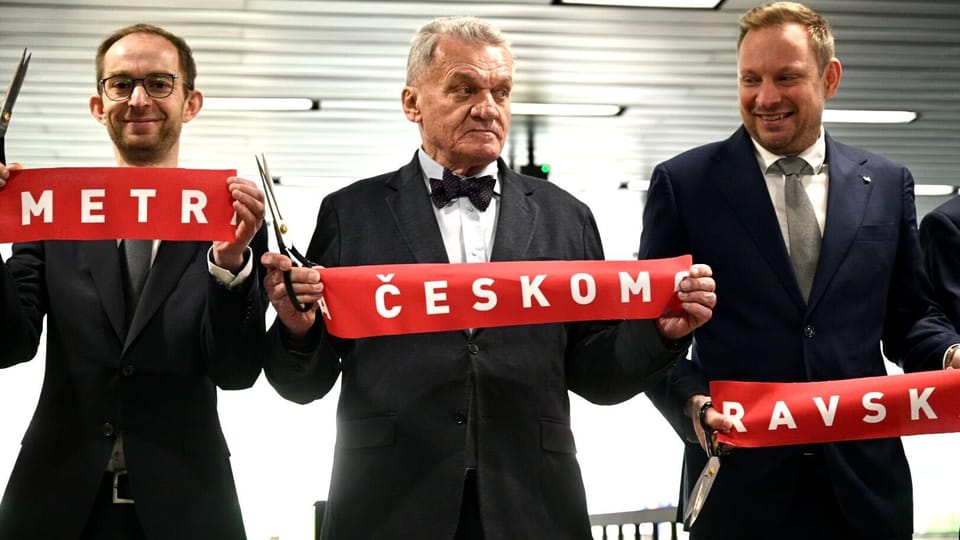 Bohuslav Svoboda  (in der Mitte) | Foto: Michaela Danelová,  iROZHLAS.cz