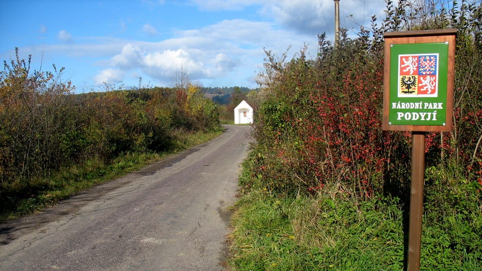 Hubertuskapelle in Hnanice / Gnadlersdorf (Foto: Ľubomír Smatana, Archiv des Tschechischen Rundfunks) Hubertuskapelle in Hnanice / Gnadlersdorf (Foto: Ľubomír Smatana, Archiv des Tschechischen Rundfunks)