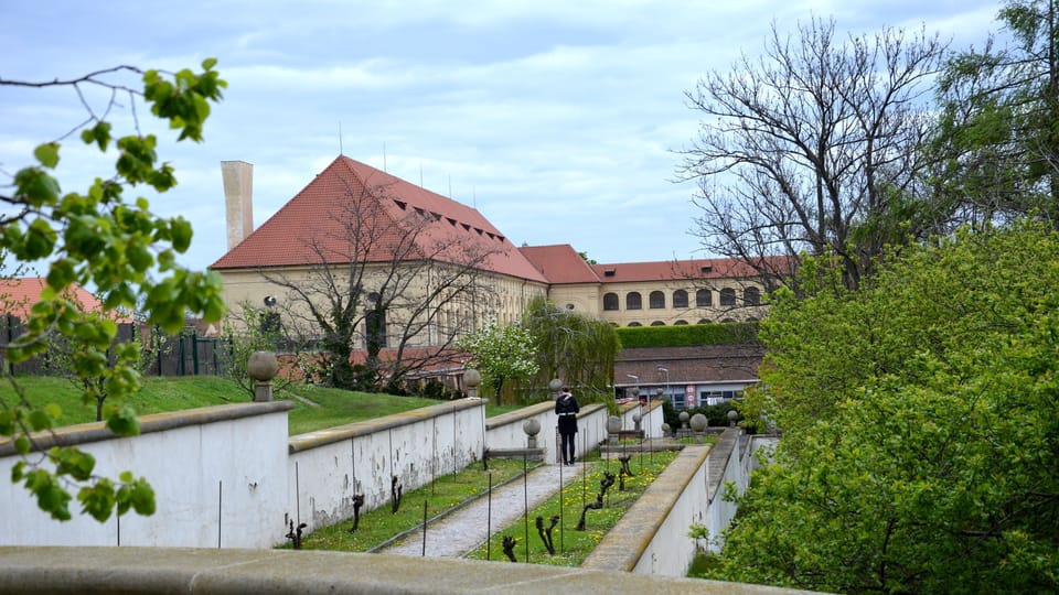 Plečnik-Weg zur Masaryk-Aussichtsterrasse im oberen Teil des Hirschgrabens | Foto: Jolana Nováková, Tschechischer Rundfunk Plečnik-Weg zur Masaryk-Aussichtsterrasse im oberen Teil des Hirschgrabens | Foto: Jolana Nováková, Tschechischer Rundfunk