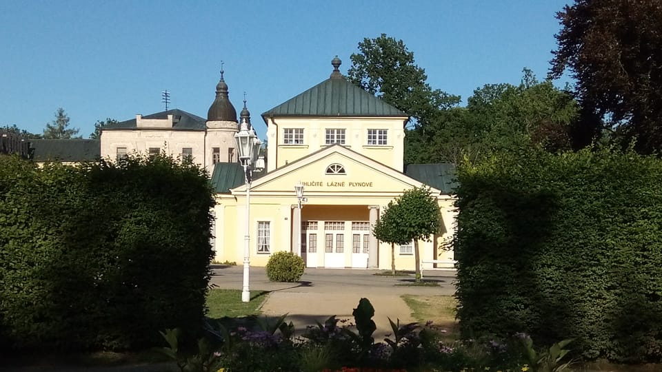 Gasbad-Gebäude (Foto: Klára Stejskalová) Gasbad-Gebäude (Foto: Klára Stejskalová)