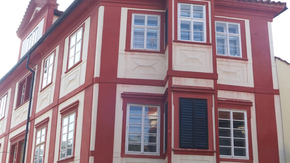 Haus Zur goldenen Traube (Foto: Archiv des Tschechischen Rundfunks - Radio Prague International) Haus Zur goldenen Traube (Foto: Archiv des Tschechischen Rundfunks - Radio Prague International)