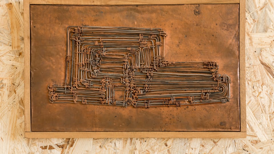 Zbyněk Sekal, Schema eines zweckgemäßen Betriebs, 1964 (Foto: Johannes Stoll / Belvedere, Wien © Bildrecht Wien, 2020) Zbyněk Sekal, Schema eines zweckgemäßen Betriebs, 1964 (Foto: Johannes Stoll / Belvedere, Wien © Bildrecht Wien, 2020)