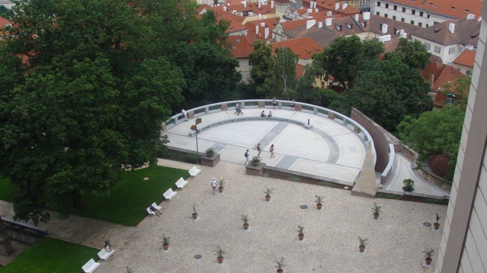 Aussichtsterrasse im Wallgarten | Foto: Zdeněk Lukeš, Tschechischer Rundfunk Aussichtsterrasse im Wallgarten | Foto: Zdeněk Lukeš, Tschechischer Rundfunk