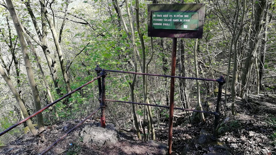 Ort,  woher einer der Grundsteine des Prager Nationaltheaters stammt  (Foto: Štěpánka Budková)