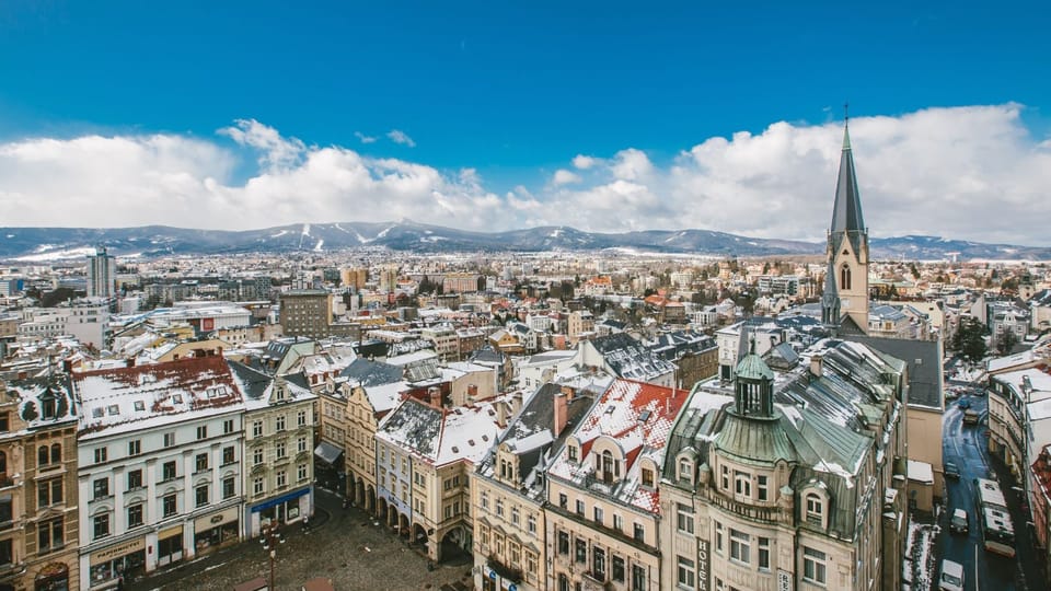 Liberec - Blick vom Rathausturm | Foto: Jana Volková, Tschechischer Rundfunk Liberec - Blick vom Rathausturm | Foto: Jana Volková, Tschechischer Rundfunk