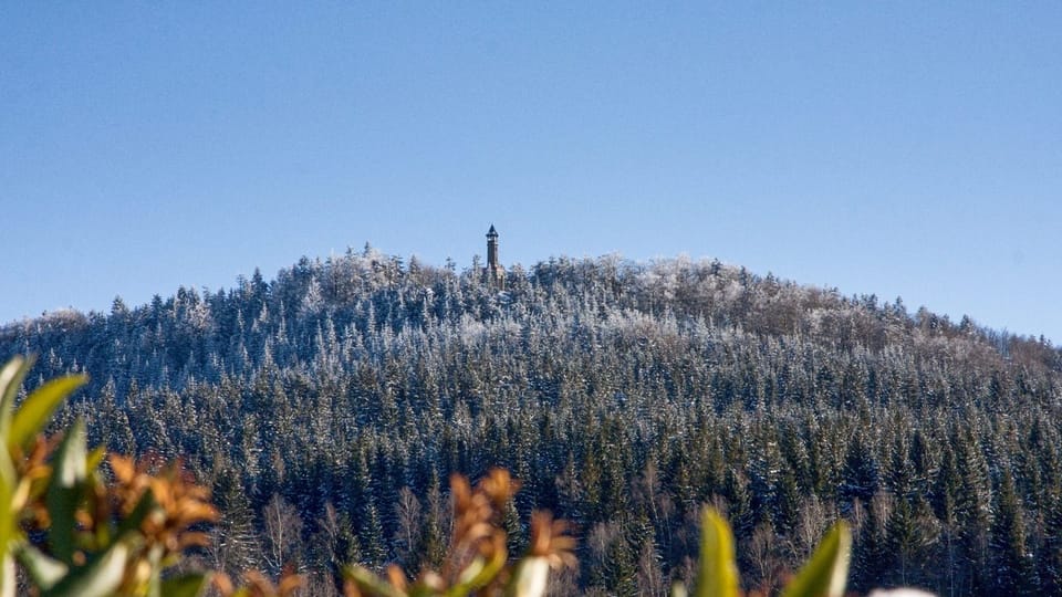 Der Aussichtsturm Štěpánka | Foto: Jaroslav Hoření, Tschechischer Rundfunk Der Aussichtsturm Štěpánka | Foto: Jaroslav Hoření, Tschechischer Rundfunk