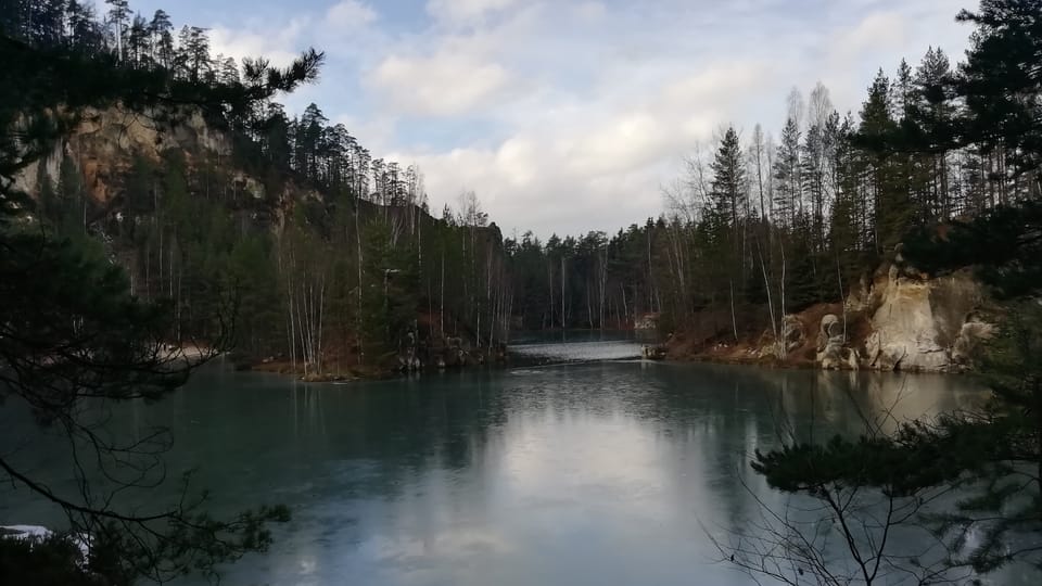 See  (ehemalige Sandgrube) bei den Adersbacher Felsen  (Foto: Joseph Le Fer)