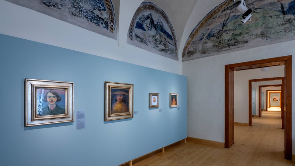 Ausstellung von Jan Zrzavý im Schloss Telč | Foto: NPÚ
