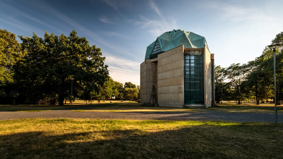 Duchcov,  Pavillon für Reiner-Fresko | Foto: Národní památkový ústav