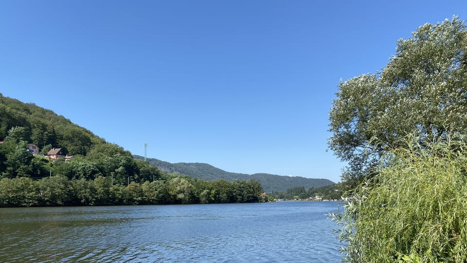 Die Elbe bei Brná | Foto: Mietje Kuhnhardt,  Radio Prague International