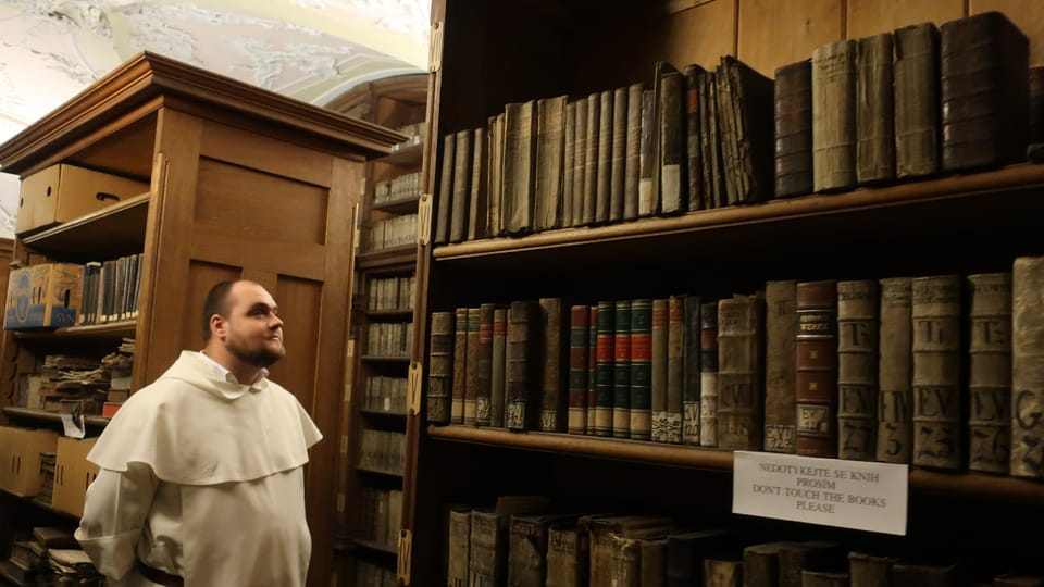 Bibliothek im Prager Dominikanerkloster  (Foto: Martina Schneibergová)