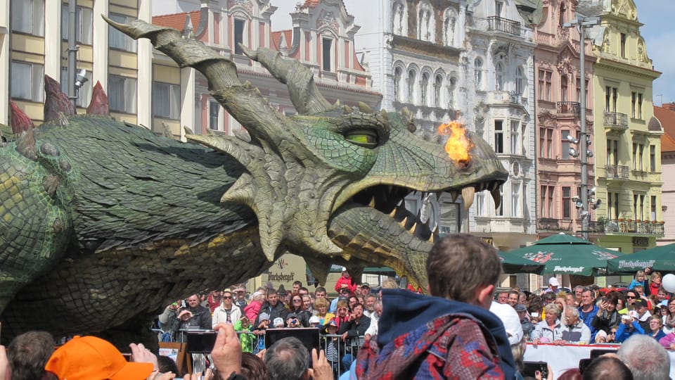 Drache Fanny (Foto: Martina Schneibergová) Drache Fanny (Foto: Martina Schneibergová)